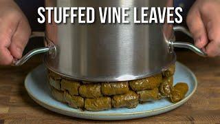 Stuffed Grape vine Leaves the Egyptian way