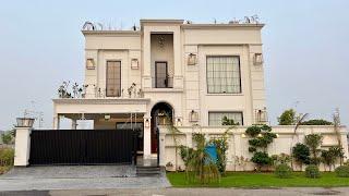 Touring a CLASSICAL Design One Kanal House in DHA LAHORE. Fully furnished.