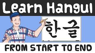 Learn Hangul in 90 Minutes - Start to Finish [Complete Series]