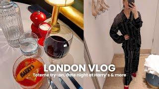 5AM DIARIES | Slow Living in London: GRWM, Toteme Try-On Haul & Romantic Date Night at Harry's 