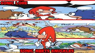 Sonic Lore History of Mobius: Sonic Meets Knuckles