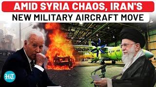 Iran Shocks Israel With Military Plane Move Amid Khamenei's Open Threat To USA ON Syria?| Assad,HTS