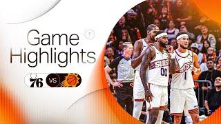 11-4-23 Phoenix Suns Game Highlights | 118-116 victory over the Philadelphia 76ers