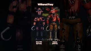 PSX Retro FNAF Models Vs FNAF 1 & 2