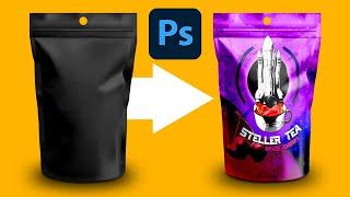 How To Create a Product Packaging Mockup Template in Photoshop | Tutorial