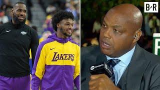 Inside the NBA Talks Bronny & LeBron Playing Together on the Lakers