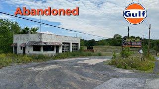 Abandoned Gulf Gas Station - A Look At The Inside!