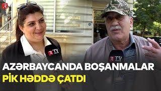 Azərbaycanda boşanmalar PİK HƏDDƏ ÇATDI - XÜSUSİ REPORTAJ - RTV