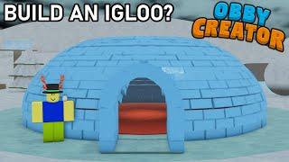 IGLOO TYCOON in Obby Creator! | Build Battles