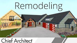 Remodeling Demonstration in Chief Architect X12