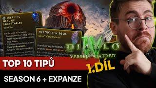 Leveling a tipy! SEASON 6 - Vessel of Hatred | 1. díl