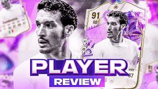 5⭐5⭐ 91 ULTIMATE BIRTHDAY ICON ZAMBROTTA SBC PLAYER REVIEW | FC 24 Ultimate Team