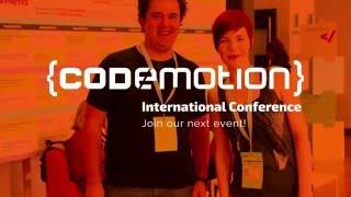 Codemotion International Conference - "Who We Are"