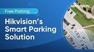 Hikvision’s Smart Parking Solution for Free Parking Lot