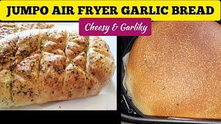 2 Air fryer Garlic Bread Recipes to make at Home.Easy Recipe for Big Air fryer Sizes only. 