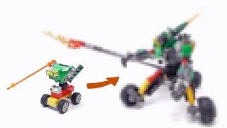 Upgrading My Son's LEGO Mech - Build Video