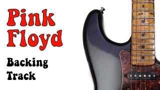 Pink Floyd style guitar backing track in EM