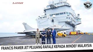 CARI MINAT MALAYSIA !! Perancis Hantar Kapal Pengankut Pesawat Kemalaysia Pamerkan Jet Rafale