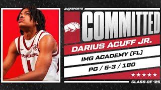 WATCH: 5-star PG Darius Acuff Jr. commits to Arkansas | LIVE Commitment