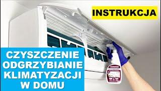 Instrukcja czyszczenia i dezynfekcji klimatyzatora ściennego NANOCLEAN® AIR - HOME