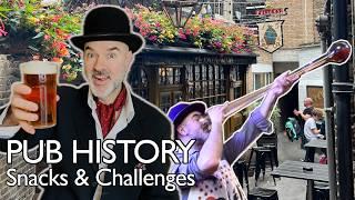 London Pubs: Snacks, History, Traditions & Fun Pub Challenges!