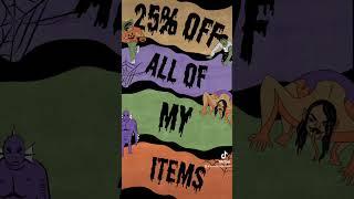 Happy Halloween Sale (25% Off)