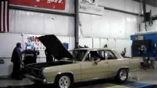 1968 Valiant Power Curve Run on Big 3 Racing's Dyno