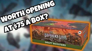 MTG The Brothers' War Draft Booster Box Opening! Underrated at this price?