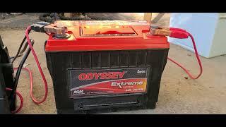 Odyssey AGM Battery and Charger System Problems