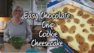 Easy Chocolate Chip Cookie Cheesecake plus More