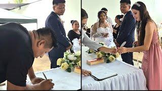 WILDER y Luchi Asi Firman Juntos Como testigos de BODA