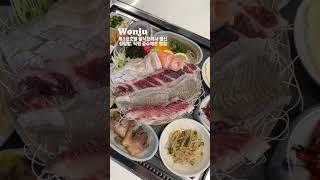 원주 모듬회 맛집 추천 본섬조개마을 #원주맛집