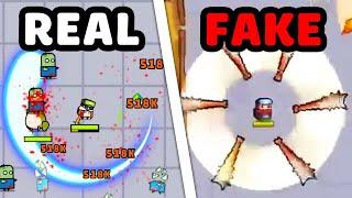 Exposing Fake Mobile Game Ads: REAL vs. FAKE Survivor.io Advertisements