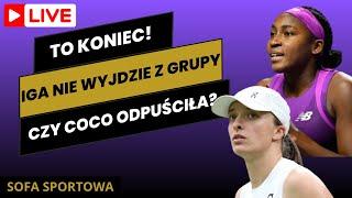 IGA ŚWIĄTEK ODPADA Z WTA FINALS! GAUFF NIE POMOGŁA POLCE!