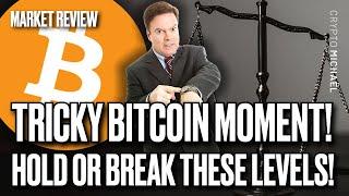 Tricky moment for Bitcoin?! Important levels to watch!