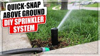 QUICK-SNAP Above Ground DIY Sprinkler System