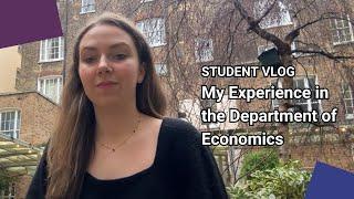 My Experience in the Department of Economics | LSE Student Vlog