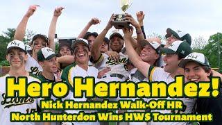 North Hunterdon 8 Phillipsburg 5 (11 Innings) | HWS Tournament Final | Nick Hernandez Walk-Off HR!