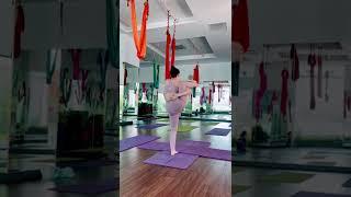 One leg  Balance ( bird of paradise yoga ) With Sandeep