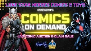 Comics On Demand #10 - Live Comic Auction & Claim Sale