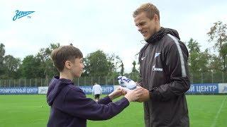 «Это был самый классный день в моей жизни!»: Максим Михайлов вручил Кокорину приз от G-Drive