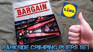 Bargain lidl parkside crimping pliers set