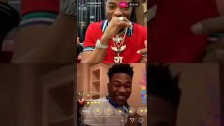 NBA BEN 10 and Yungeen Ace gets in a ARGUMENT about shoes and clowns each other !!