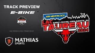 TRACK PREVIEW E-BIKE MATHIAS SPORTS - Rd 4 Lac Taureau, Saint-Michel-Des-Saints, QC 2024 (English)