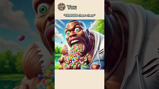 Rapper 50 Cent And Unique Special Jelly Bean! #ai #50cent #nobrainer