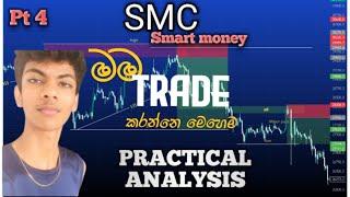 How to trade SMC trading advance/Smart money concept full course sinhala technical analysing binance