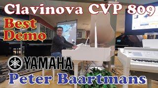 Yamaha Clavinova CVP-809 Best Digital Piano Demo by Pianist Peter Baartmans in Clearwater Florida US