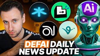 DEFAI Daily News: Virtuals Protocol (Genesis Launchpad), Hey Anon, AIXBT, Loud & More AI Agents