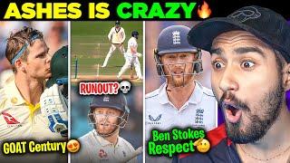 YEH OUT THA!? Jonny Bairstow RUNOUT | Ben Stokes 155  | AUS vs ENG 2nd Test