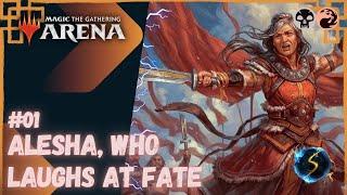 It's Showtime: Alesha, Who Laughs at Fate #01 - MTG Arena - Historic Brawl